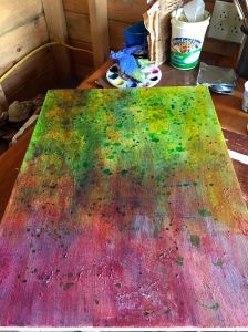 ground for jack-the-pulpit painting