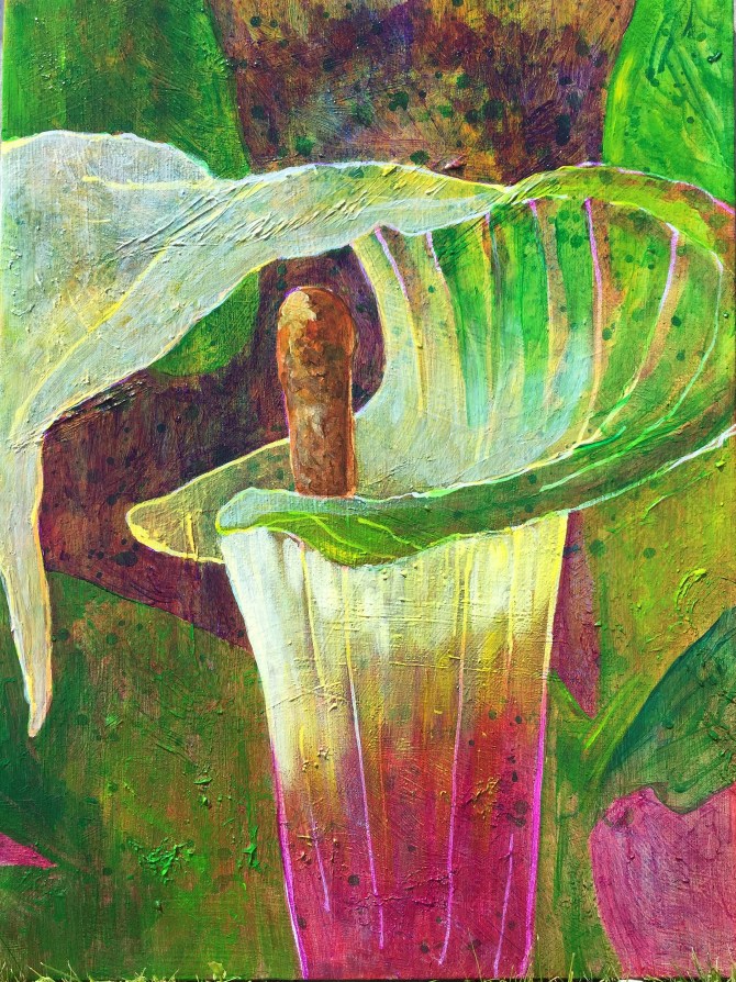 Acrylic: 18"x24" in progress