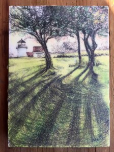 Afternoon Shadows at Fort Point Lighthouse: SOLD!!!